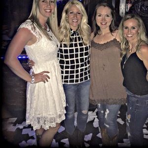 Gianni Bini white lace mini dress